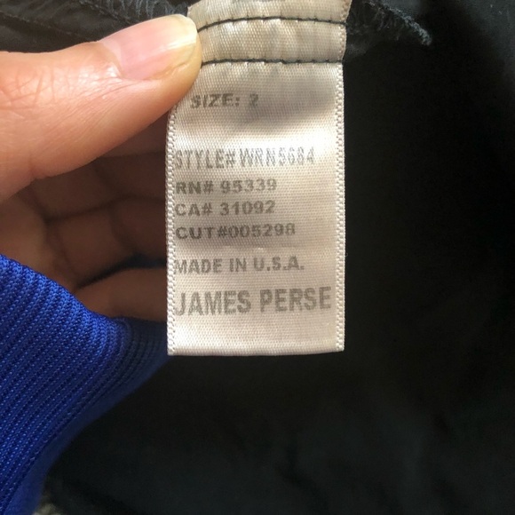 Standard James Perse Black Aysmmetrical Midi Skirt - Picture 5 of 9